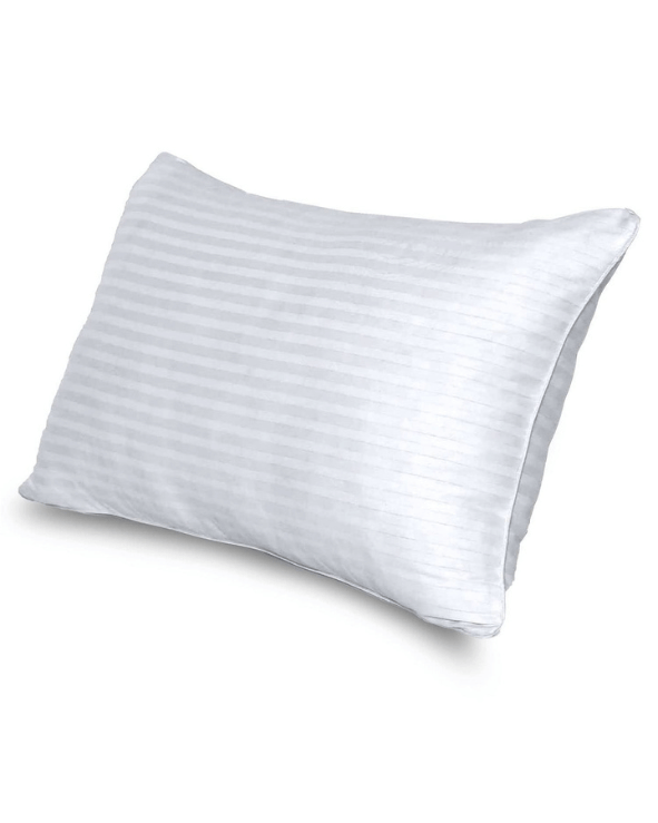 Virgin Fibre Pillow 200TC Satin Strip - Image 3