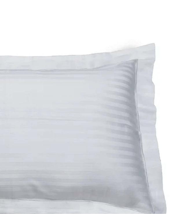 Virgin Fibre Pillow 200TC Satin Strip - Image 4