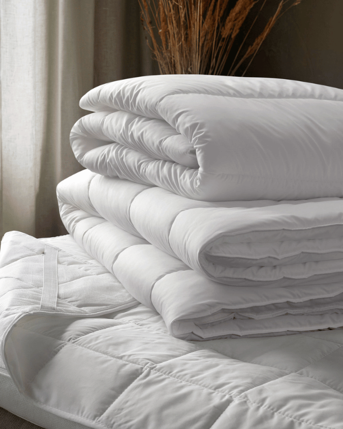 Soft virgin duvet perfect for year-round use